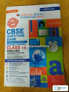 Oswaal book class 10 English question bank
