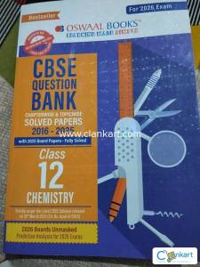 Oswaal books CBSE QUESTION BANK Class 12 th Chemistry.