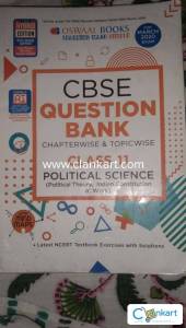 Oswaal books CBSE QUESTION BANK political science class 11