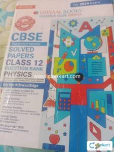 Oswaal books CBSE question bank class 12 physics