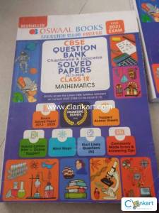 Oswaal books CBSE question paper Mathematics for class 12