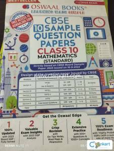 Oswaal books class10 maths standard sample papers