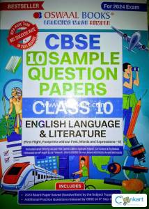 Oswaal books english language and literature for class 10