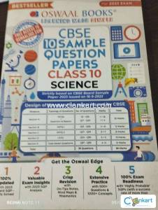 Oswaal books for class10 science sample paper