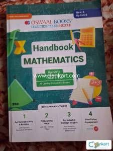 Oswaal books mathematics handbook for class 11 and 12