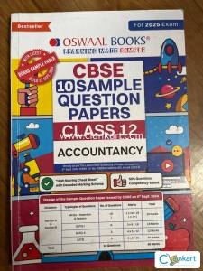 Oswaal books, sample questions paper accountancy