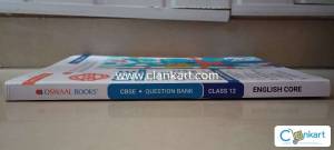 Oswaal books solved papers class 12 English core