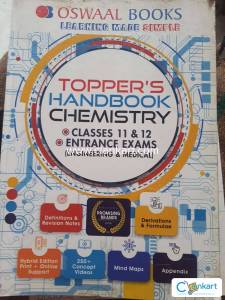 Oswaal books topper's handbook chemistry 11 and 12