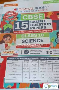 Oswaal cbse 15 sample paper  class 10