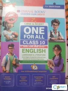 Oswaal cbse and ncert class 10 one for all english for 2025