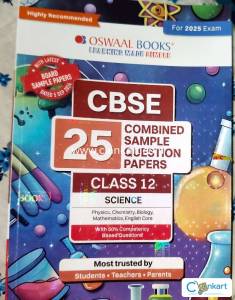 Oswaal cbse class 12 PCMB SAMPLE PAPER 2024-25 NEW CONDITION