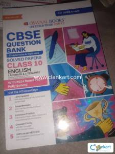 Oswaal cbse question bank Englishfor class 10