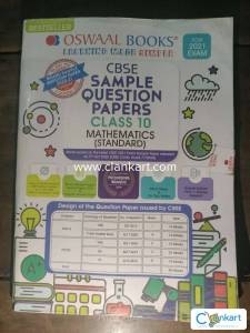 Oswaal cbse sample paper mathematics standard class 10