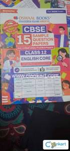 Oswaal cbse sample papers class 12 english core