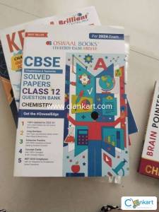 Oswaal cbse solved paper class 12 question bank chemistry
