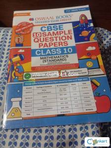 Oswaal class 10 Maths CBSE  10 sample paper