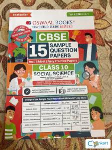 Oswaal class 10 Social Science 15 sample paper.