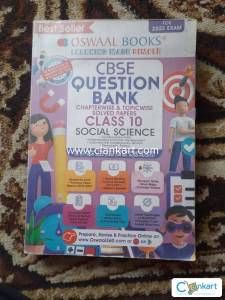 Oswaal class 10 social science book