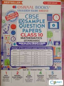 Oswaal class 10 standard mathematics