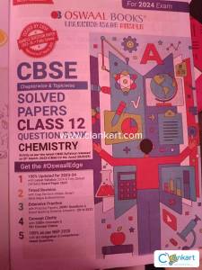 Oswaal class 12 CBSE solved papers  CHEMISTRY question bank