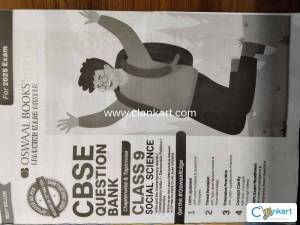 Oswaal class 9 CBSE question bank social science