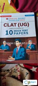 Oswaal clat (ug) 10 mock papers