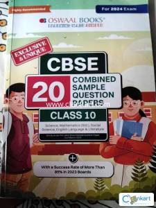Oswaal combined sample question papers Class 10