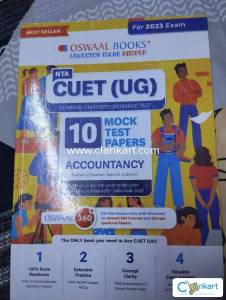 Oswaal cuet (UG) 10 mock test papers of accountancy