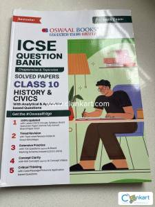 Oswaal history and civics question bank class 10