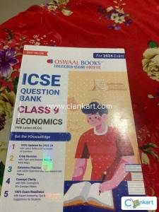 Oswaal icse economics question bank for class 10