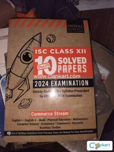Oswaal isc 10 years solved papers