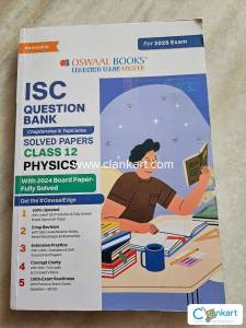 Oswaal isc question bank class 12 physics