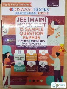 Oswaal jee (main) mock test sample papers
