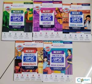 Oswaal latest edition for UPSC (5 books)