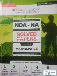Oswaal maths for NDA - NA