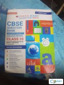 Oswaal maths standard class 10