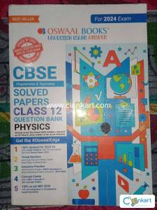 Oswaal physics question bank class 12th CBSE(Totally unused)