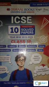 Oswaal previous year question papers for class 10,latest edition