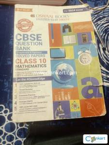 Oswaal question bank class 10th standard mathematics