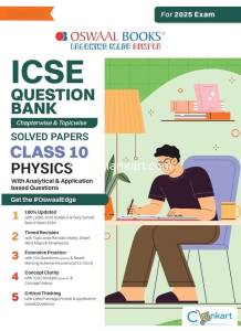 Oswaal question bank icse class 10 physics