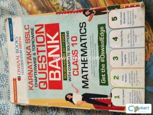 Oswaal question bank maths for class 10