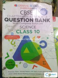 Oswaal question bank science clss 10th