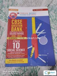Oswaal question bank social science class 10