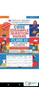 Oswaal sample paper, English language and literature class 10