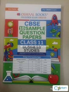 Oswaal sample paper class 11