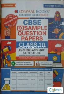 Oswaal sample paper english language and literature class 10th