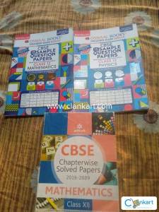 Oswaal sample papers for class 12(pm) with free arihant solved papers