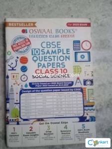 Oswaal sample question papers book social science for class 10