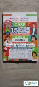 Oswaal science class 10 Sample paper book