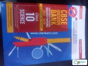 Oswaal science question bank class 10 cbse 2025-26